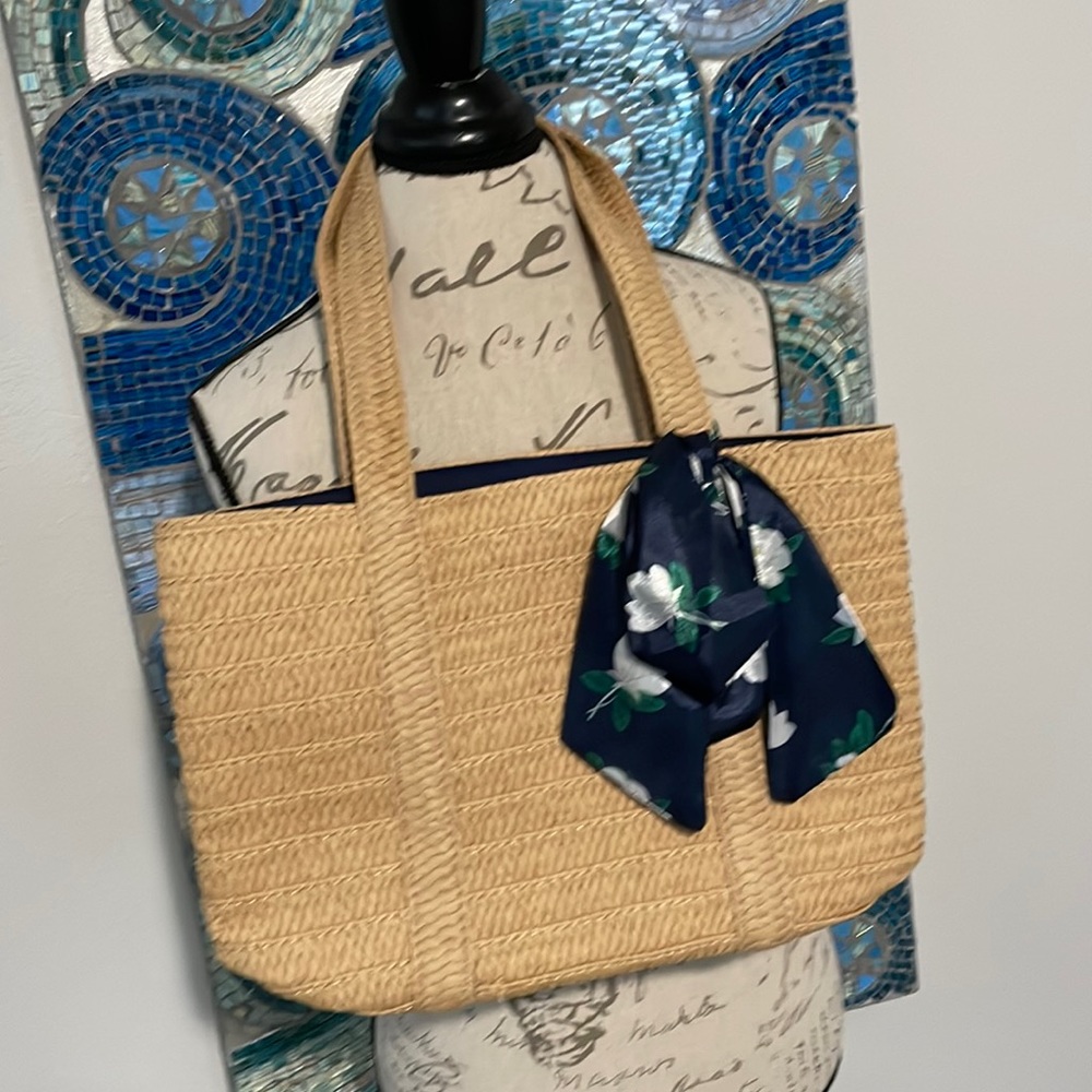 Draper James Straw Bag